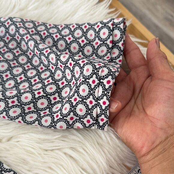 Dressbarn Black and Pink Geometric Blouse - Picture 5 of 7